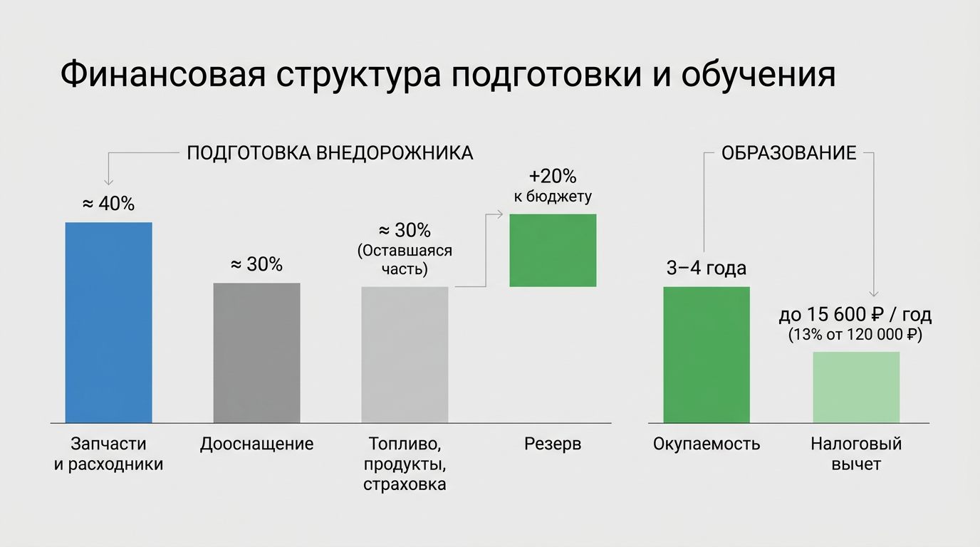 Финансовая структура подготовки и обучения